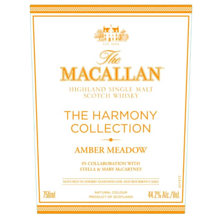 Macallan Harmony Collection Amber Meadow Single Malt Scotch Whisky 750ml