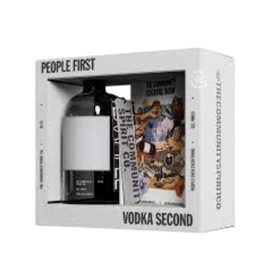The Community Spirit Vodka / with cocktail recipe book 750 ml