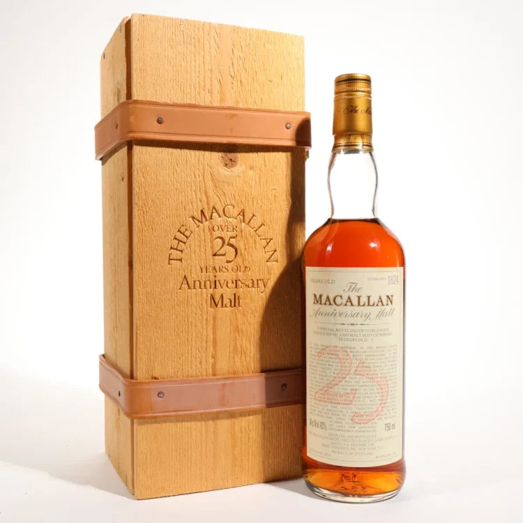 The Macallan Anniversary Malt 25 Year Old Early 2000s Single Malt Scotch Whisky 750ml