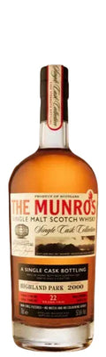 2000 The Munro's Highland Park 22 Year Old Single Malt Scotch Whisky 700ml
