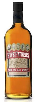 The Old Pogue Distillery Five Fathers Pure Rye Malt Whiskey 375ml