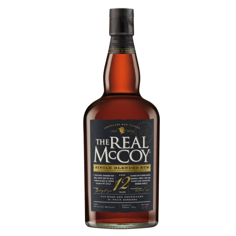 The Real Mccoy 12 Year Old Rum 750 ml
