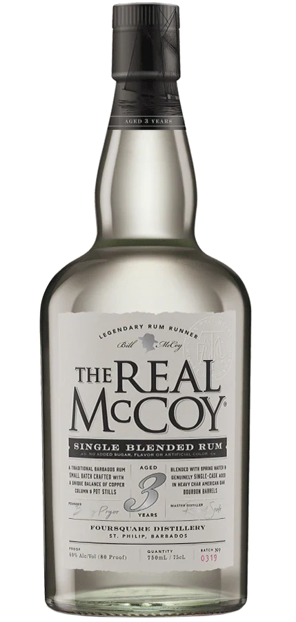 The Real Mccoy 3 Year Rum 80 Proof 700ml