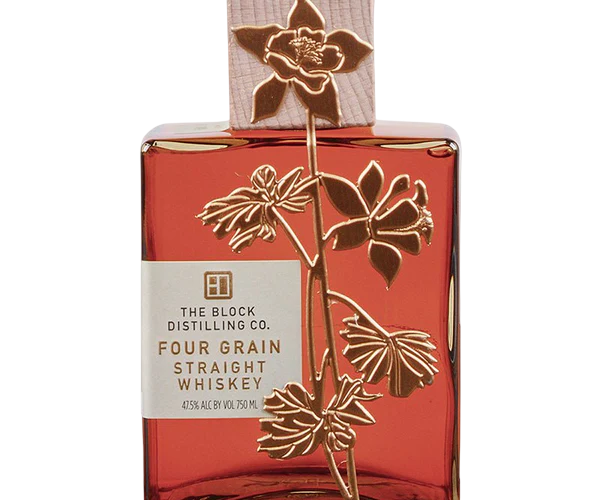 The Block Distilling Co. Four Grain Straight Whiskey 750ml