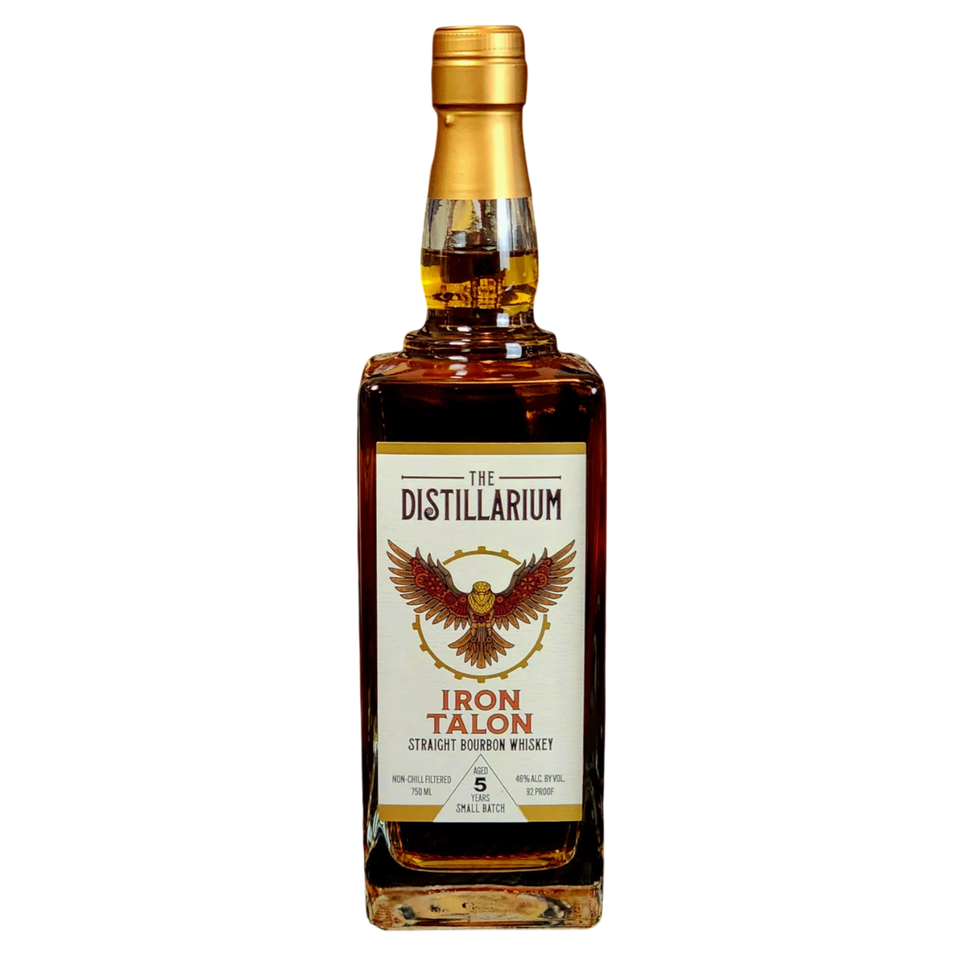 The Distillarium Iron Talon Straight Bourbon Whiskey Small Batch 5 year 750 ML
