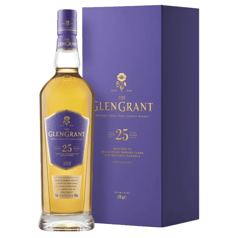 The GlenGrant Speyside Single Malt Scotch 25 year 750 ML