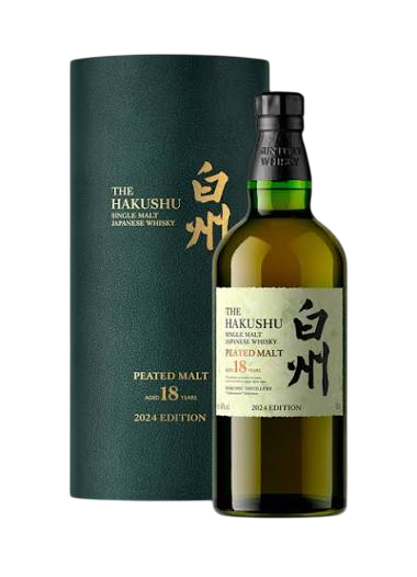 The Hakushu Single Malt Japanese Whisky Peated Malt 18 year 700 ml