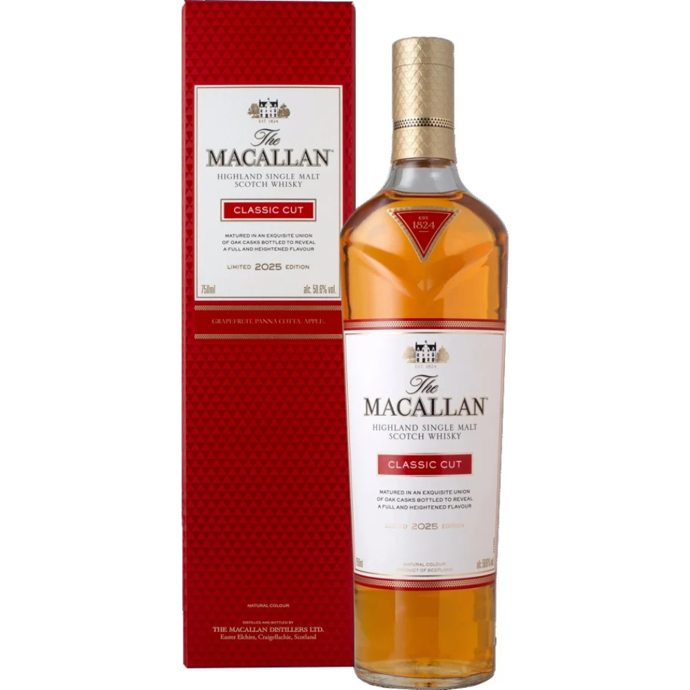 2025 Macallan Limited Edition Classic Cut Single Malt Scotch Whisky 750ml