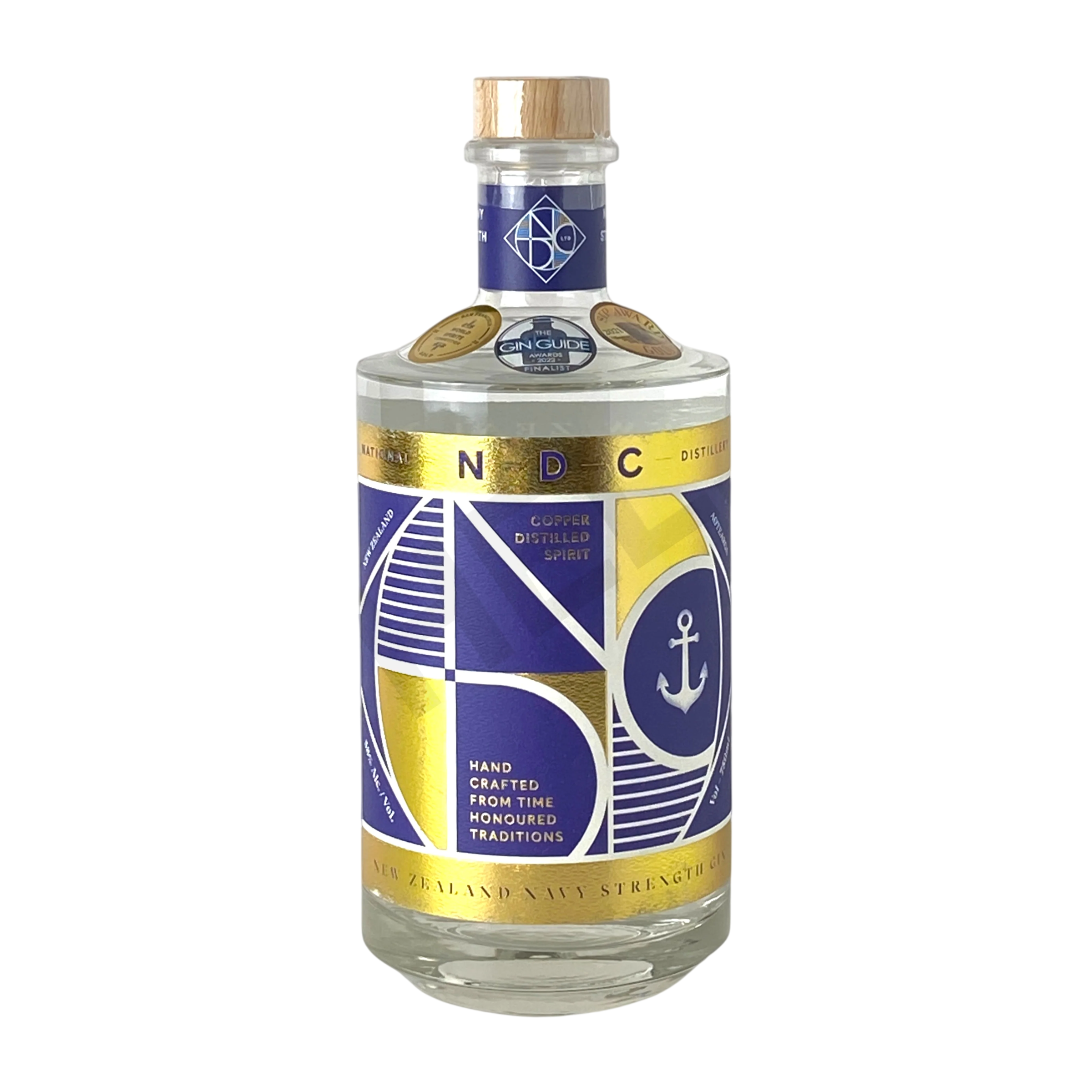 The National Distillery Company New Zealand Navy Strength Gin 750 ml