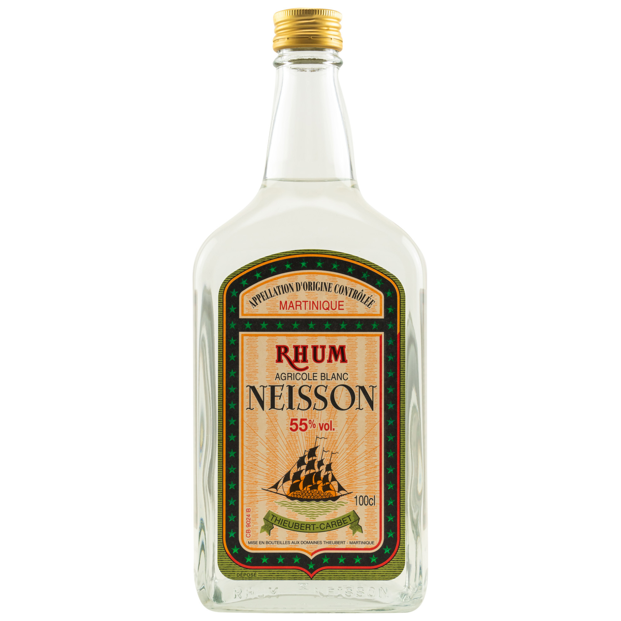 Thieubert-Carbet Neisson Rhum Blanc Agricole 1Lt