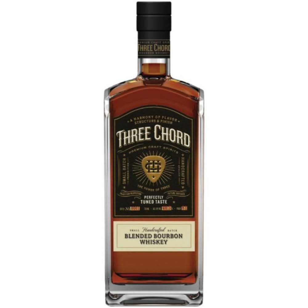 Three Chord Blended Bourbon Whiskey 750ml