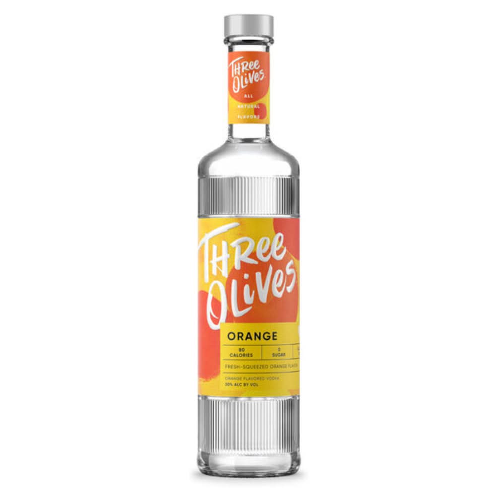 Three Olives Orange Vodka 750ml