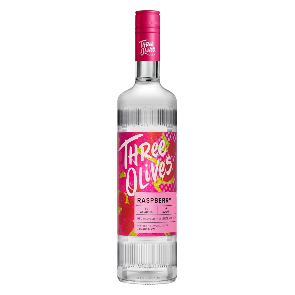 Three Olives Raspberry Vodka 750 ml