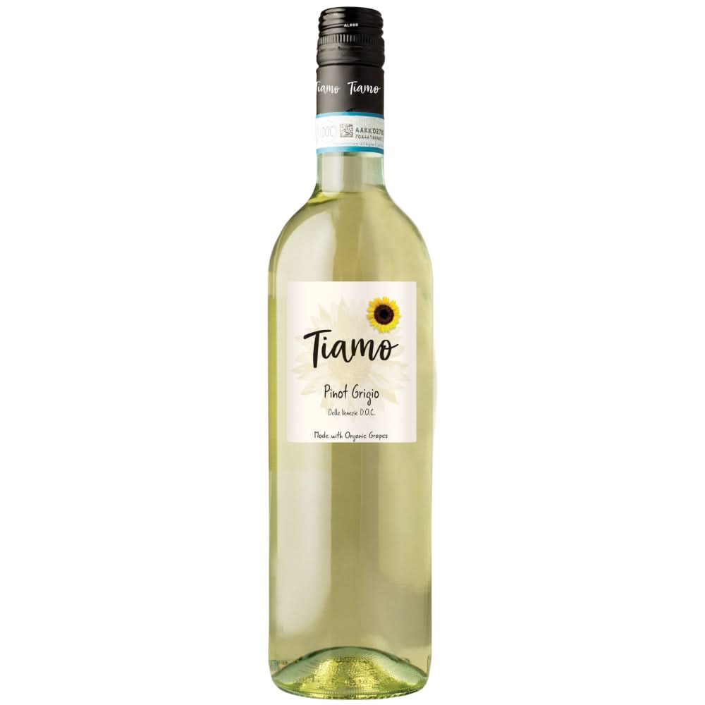 Tiamo Organic Pinot Grigio 750ml