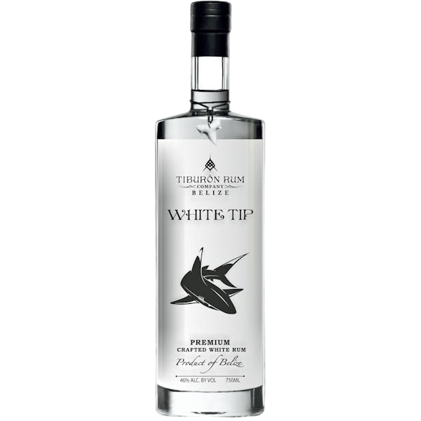Tiburon Rum White Tip Pemium Crafted Overproof White Rum 750 ML