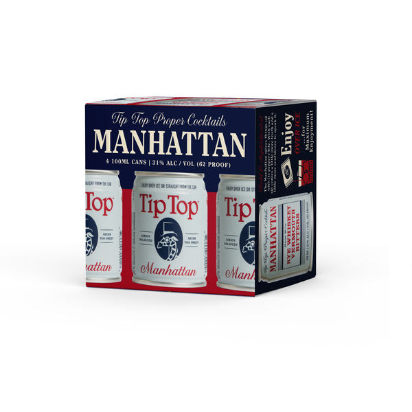Tip Top Cocktails Manhattan 4-Pack