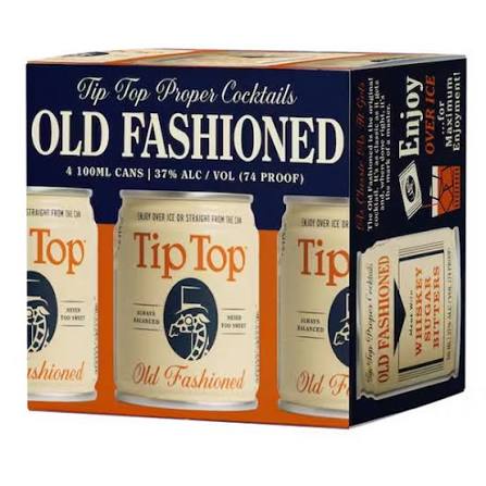 Tip Top Cocktails Old Fashioned Cocktail 4-Pack