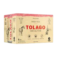 Tolago Cherry Rose Hard Seltzer (6 Pack) 355 ML