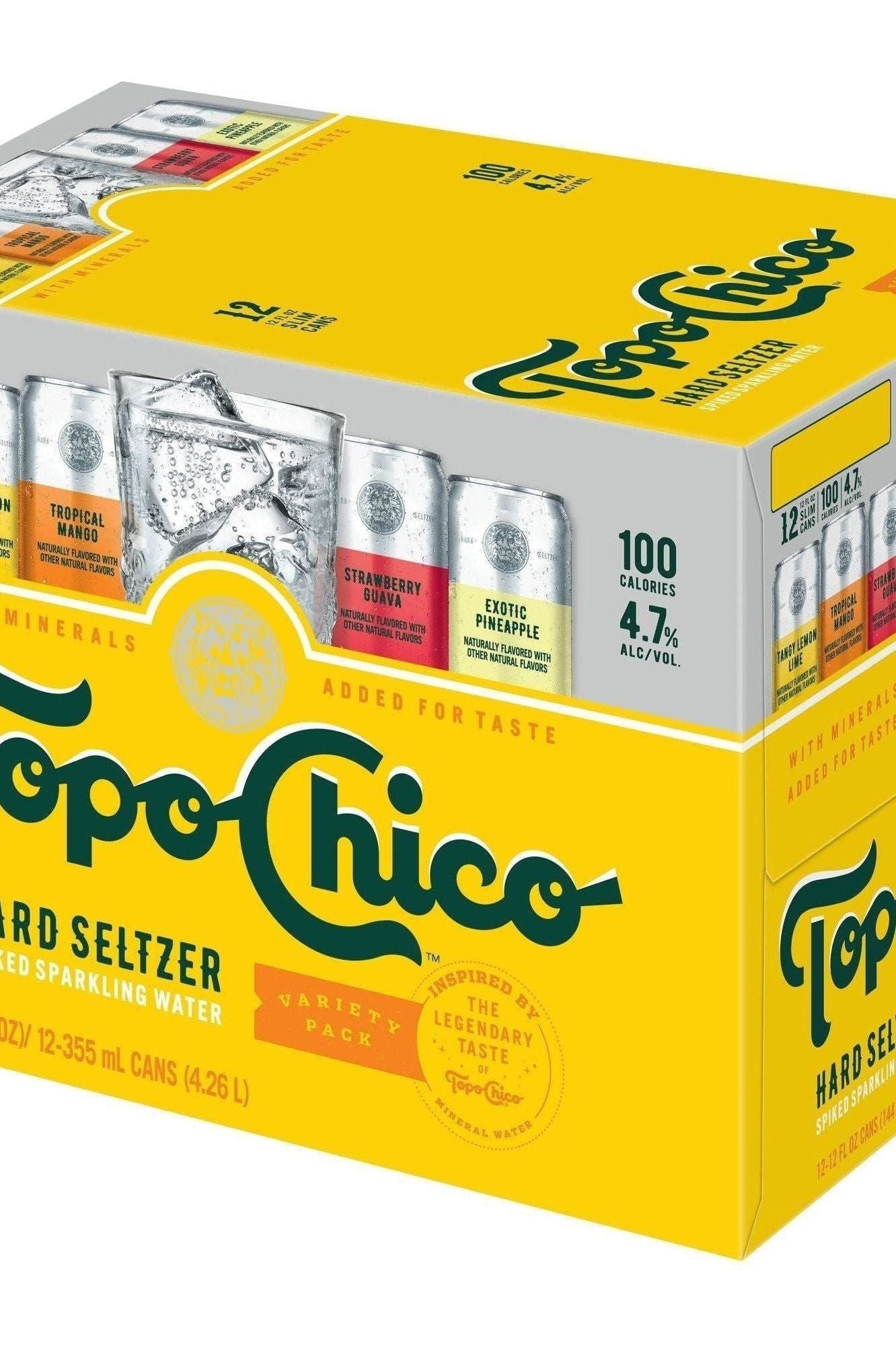 Topo Chico Seltzer Variety 12-Oz Can 12-Pack
