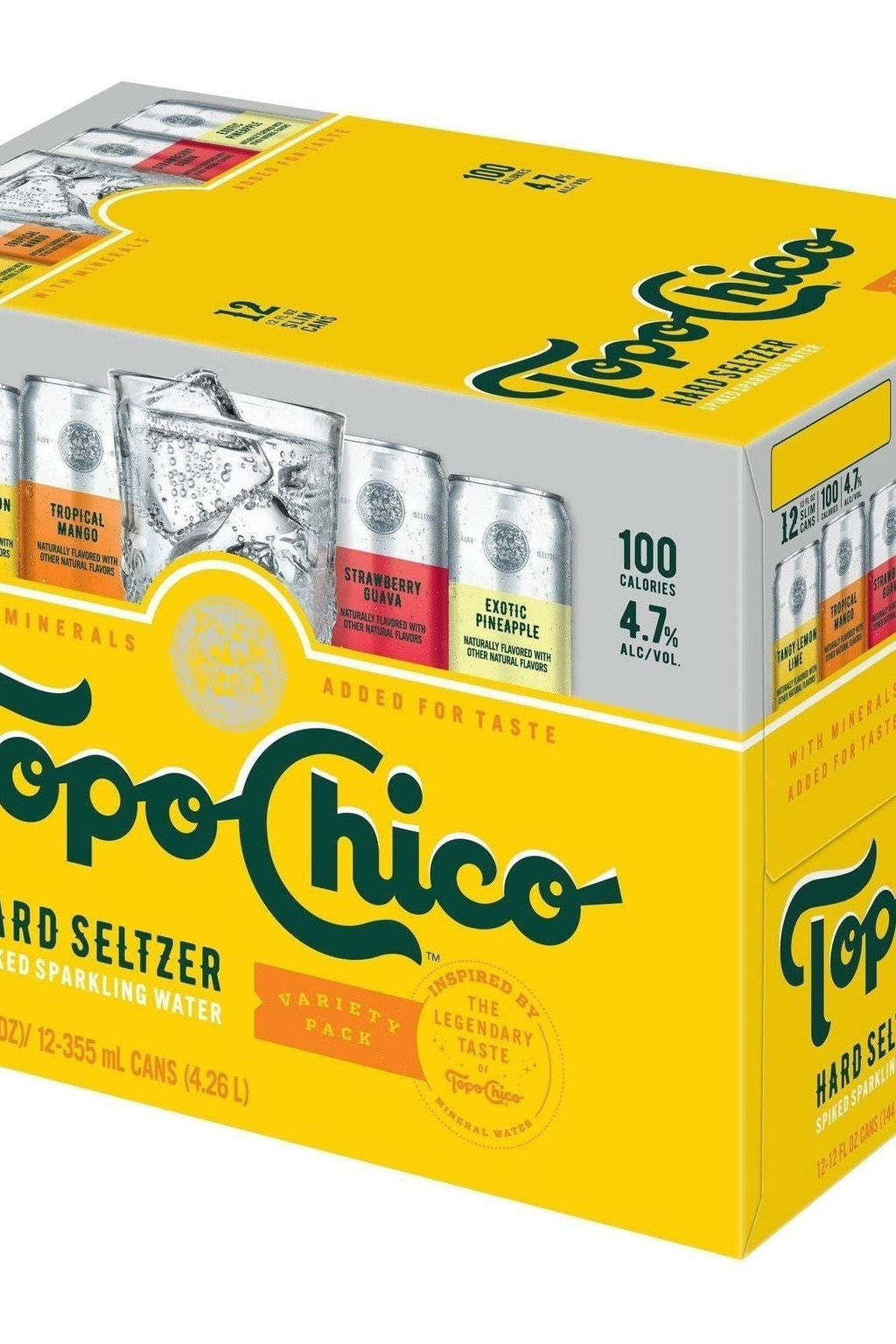 Topo Chico Seltzer Variety 12-Oz Can 12-Pack