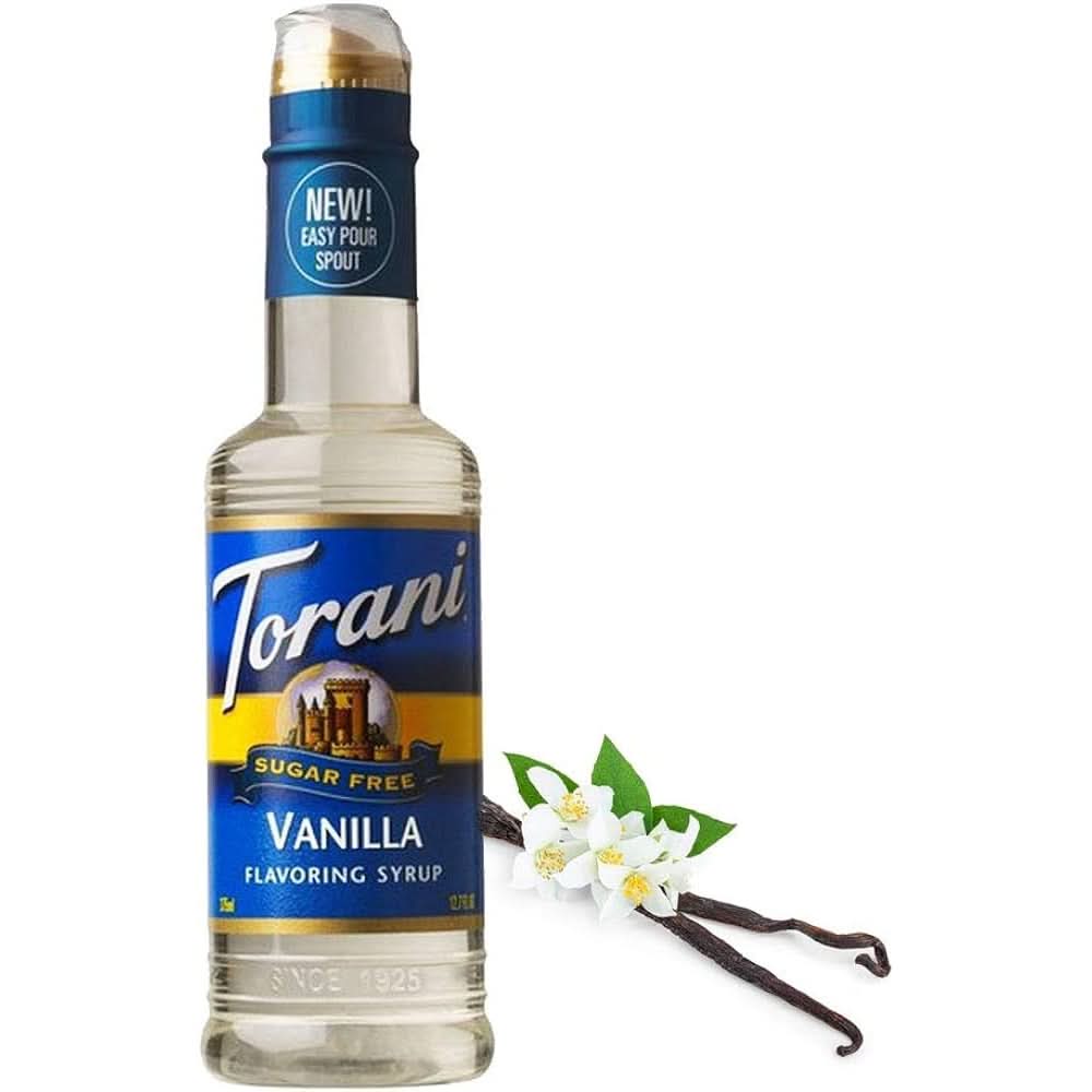 Torani Sugar Free French Vanilla Syrup 750ml