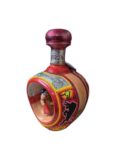 Torero Tequila Huichol (Matador Beaded Bottle) Repo 80 proof 750ml