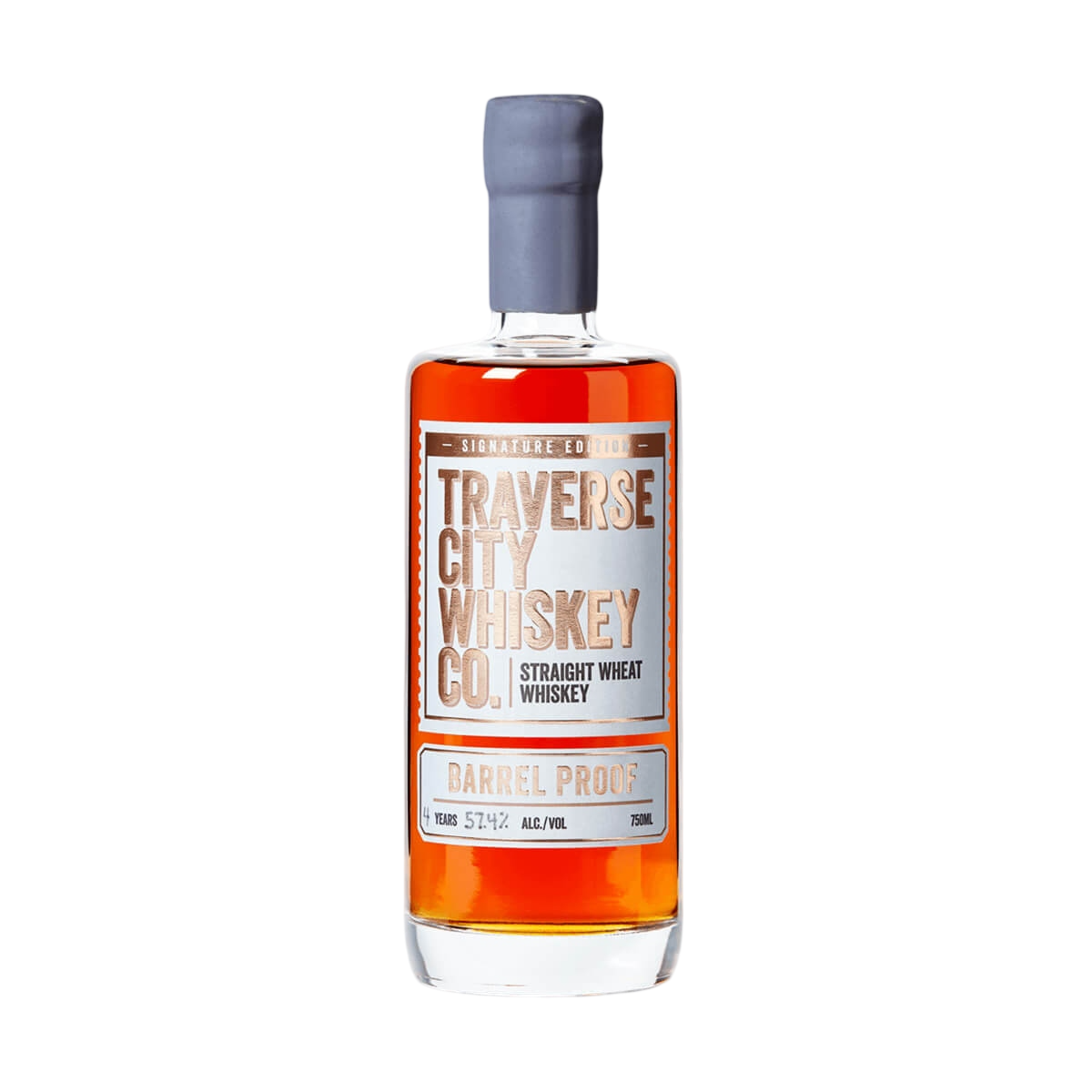 Traverse City Barrel Proof Wheat Whiskey 750ml