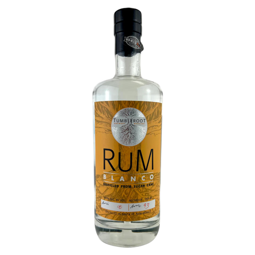 Tumbleroot Blanco Rum 750ml