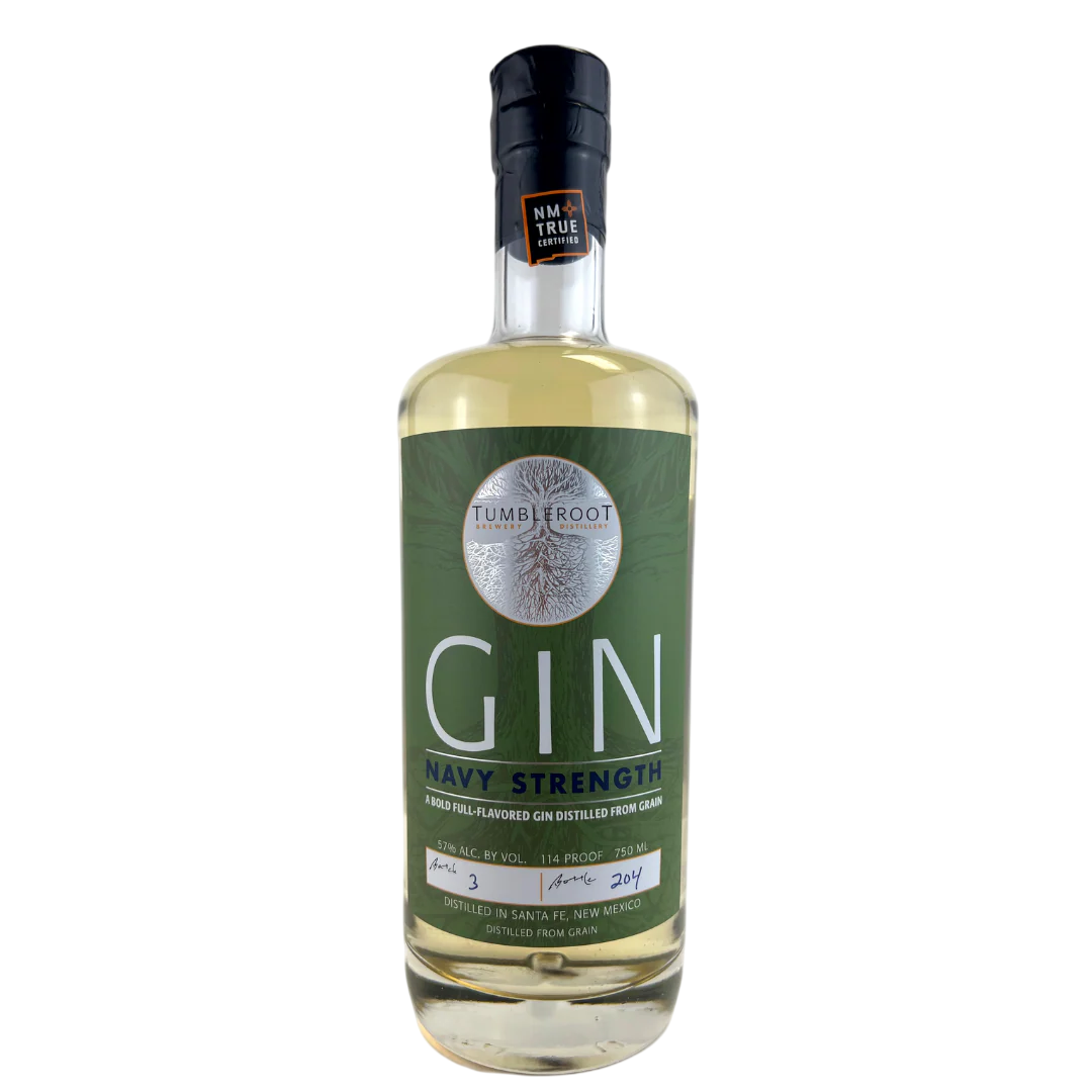 Tumbleroot Navy Strength Gin 750ml