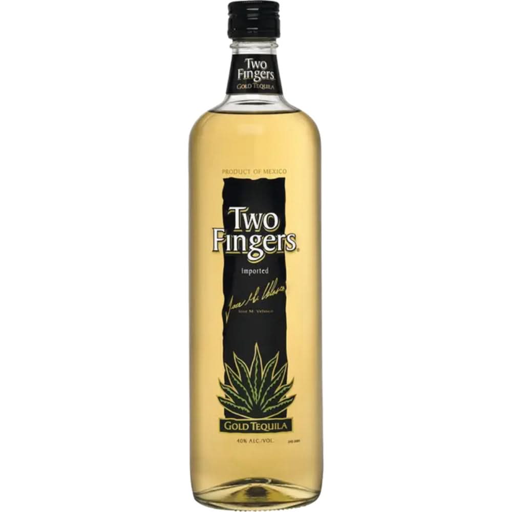 Two Fingers Gold Tequila 750ml