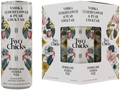 Two Chicks Vodka Fizz Cocktail 12-Oz Can 4-Pack