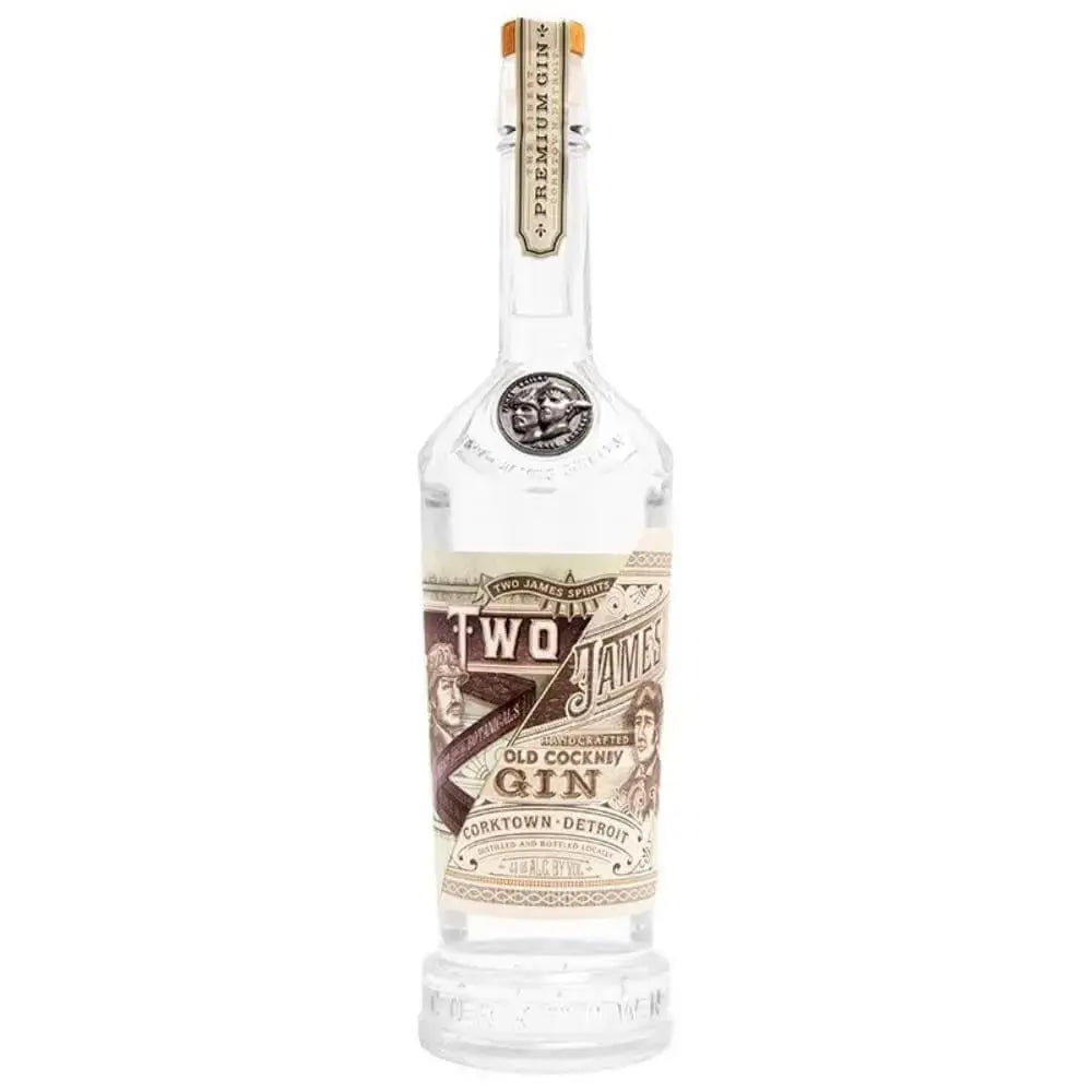 Two James Spirits Old Cockney Gin 750ml