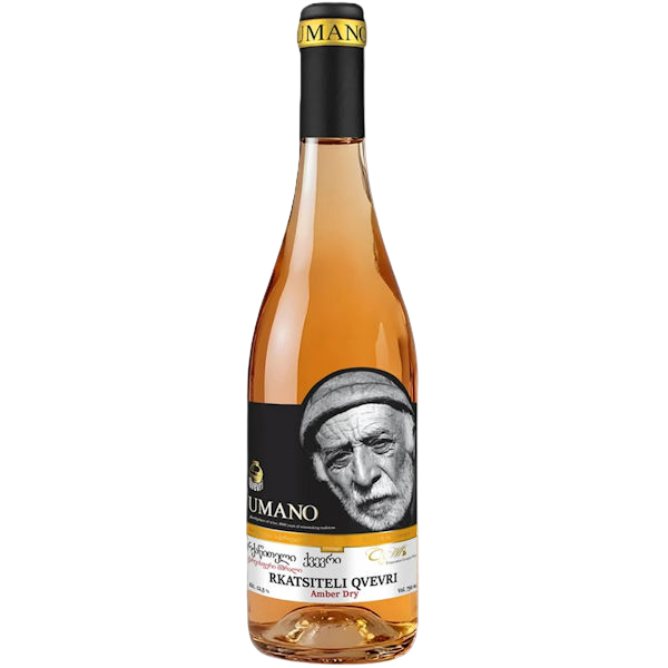 Umano Rkatsiteli Qvevri Amber Dry Wine 750ml