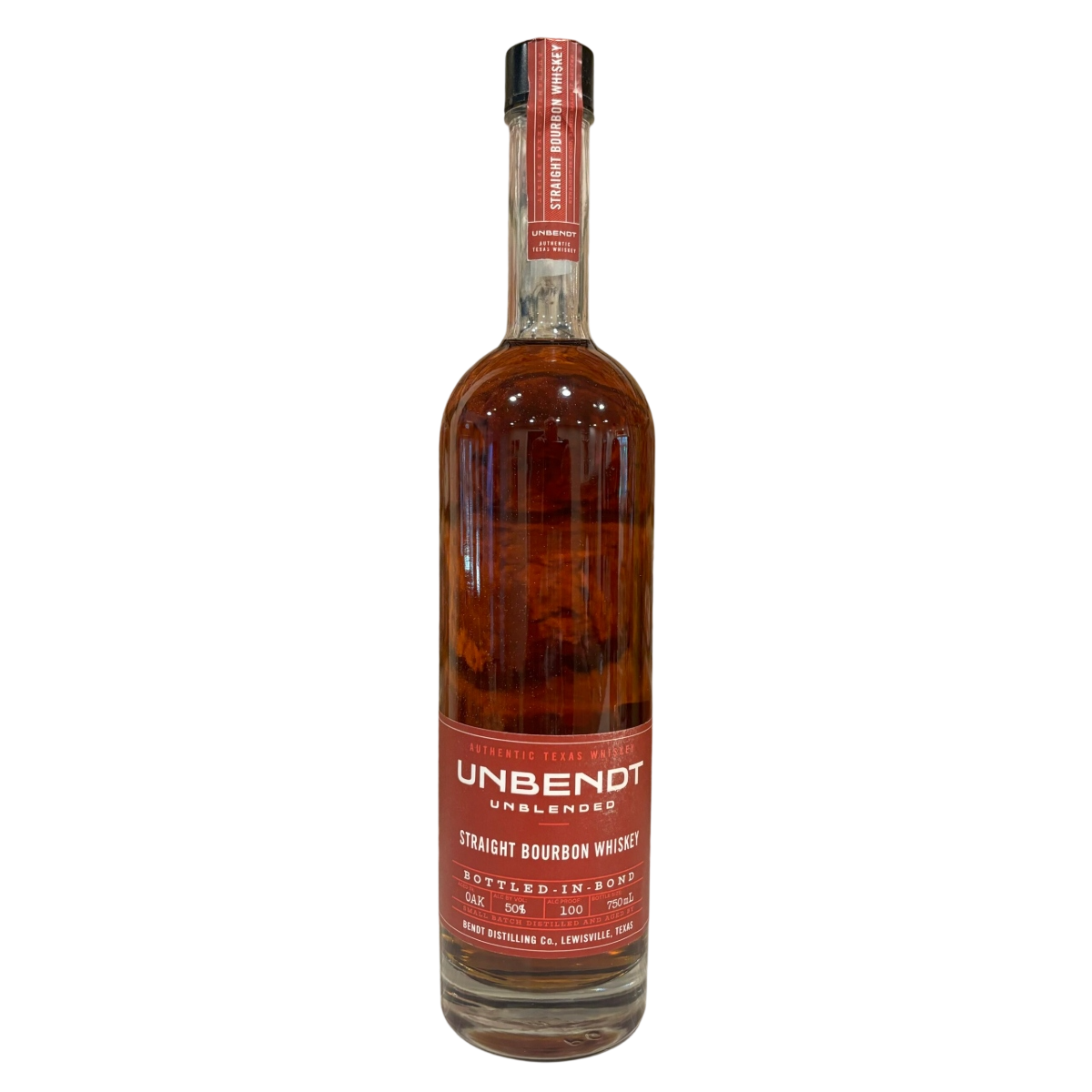 Unbendt Unblended Straight Bourbon Whiskey 750 ml