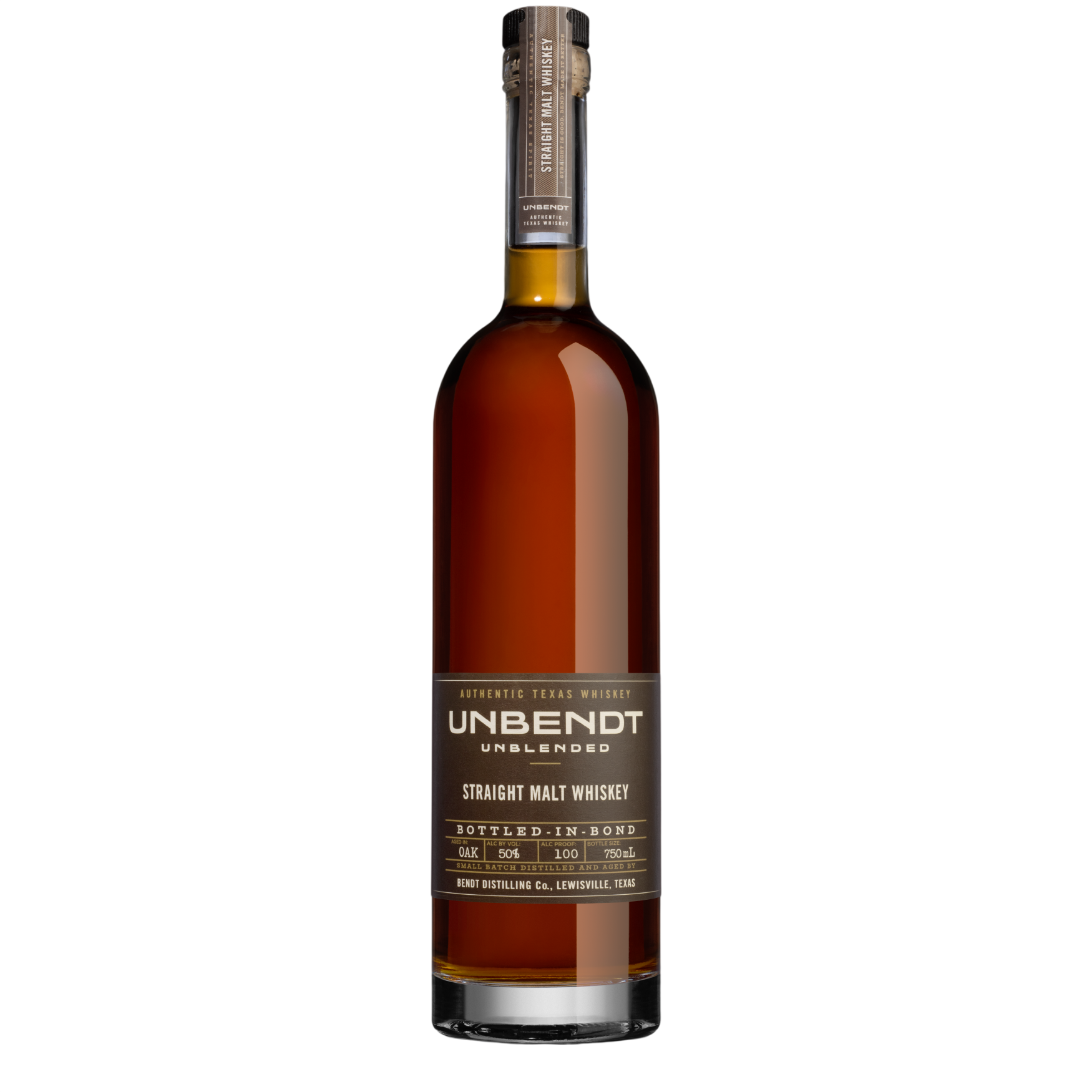 Unbendt Unblended Straight Malt Whiskey 750 ml