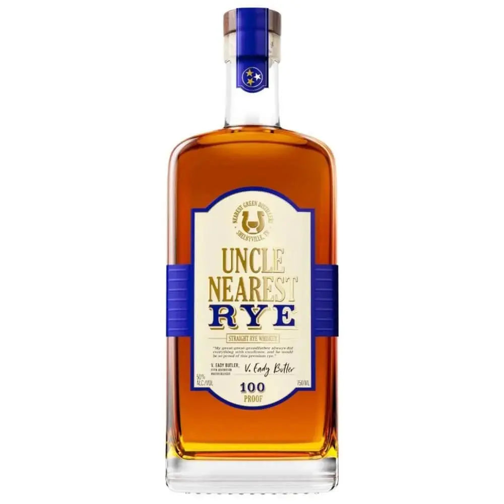 Uncle Nearest 100 Proof Straight Rye Whiskey 750ml