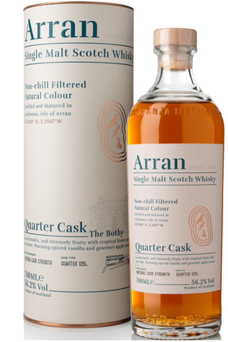 Arran Malt Distillery The Bothy Cask Strgth 112.4 Single Malt Scotch Whisky 750ml