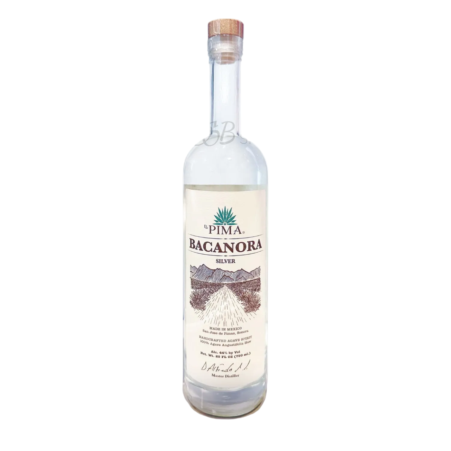 El Pima Bacanora Silver Artesanal 750ml