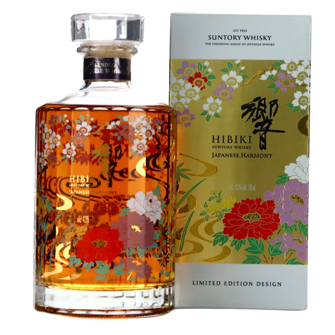 2021 Hibiki Japanese Harmony Ryusui Hyakka Limited Edition Design Blended Whisky 700ml