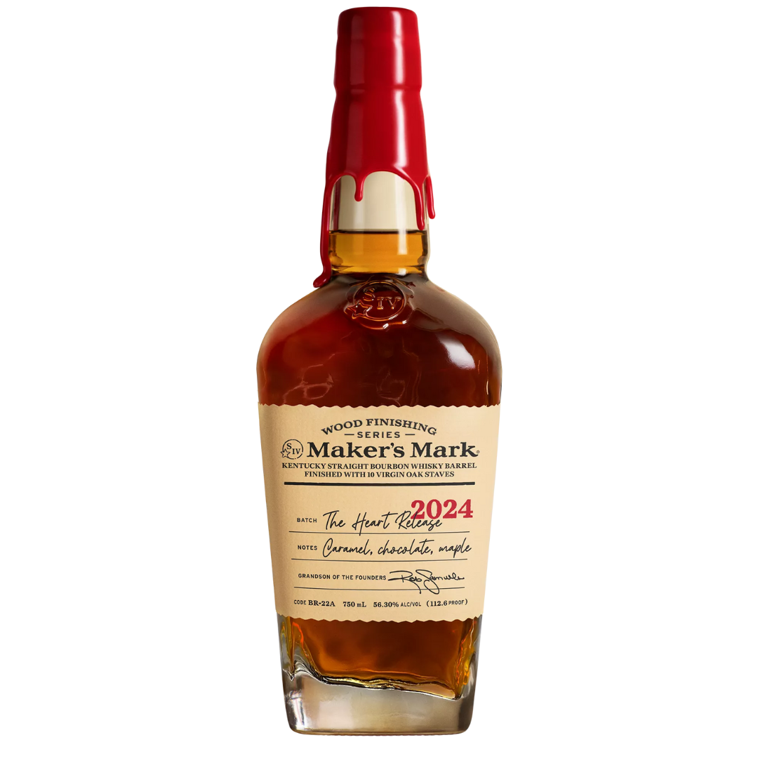 2024 Maker's Mark The Heart Wood Finishing Series Limited Release Kentucky Straight Bourbon Whisky 750ml