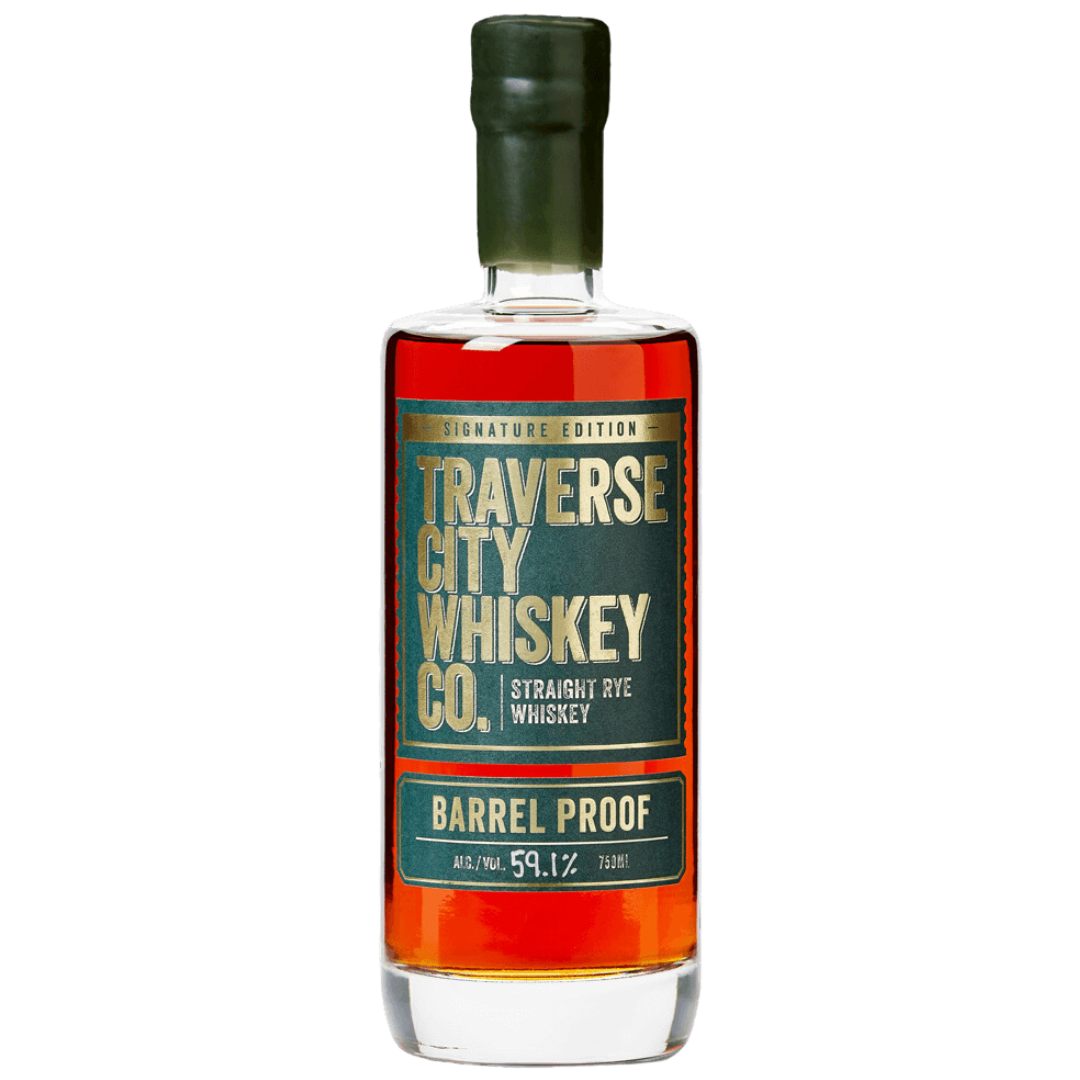 Traverse City Whiskey Co. Barrel Proof Signature Edition Straight Rye Whiskey 750ml