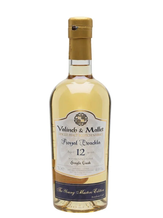 Valinch & Mallet The Young Masters Edition Royal Brackla 12 Year Old Single Malt Scotch Whisky 750ml