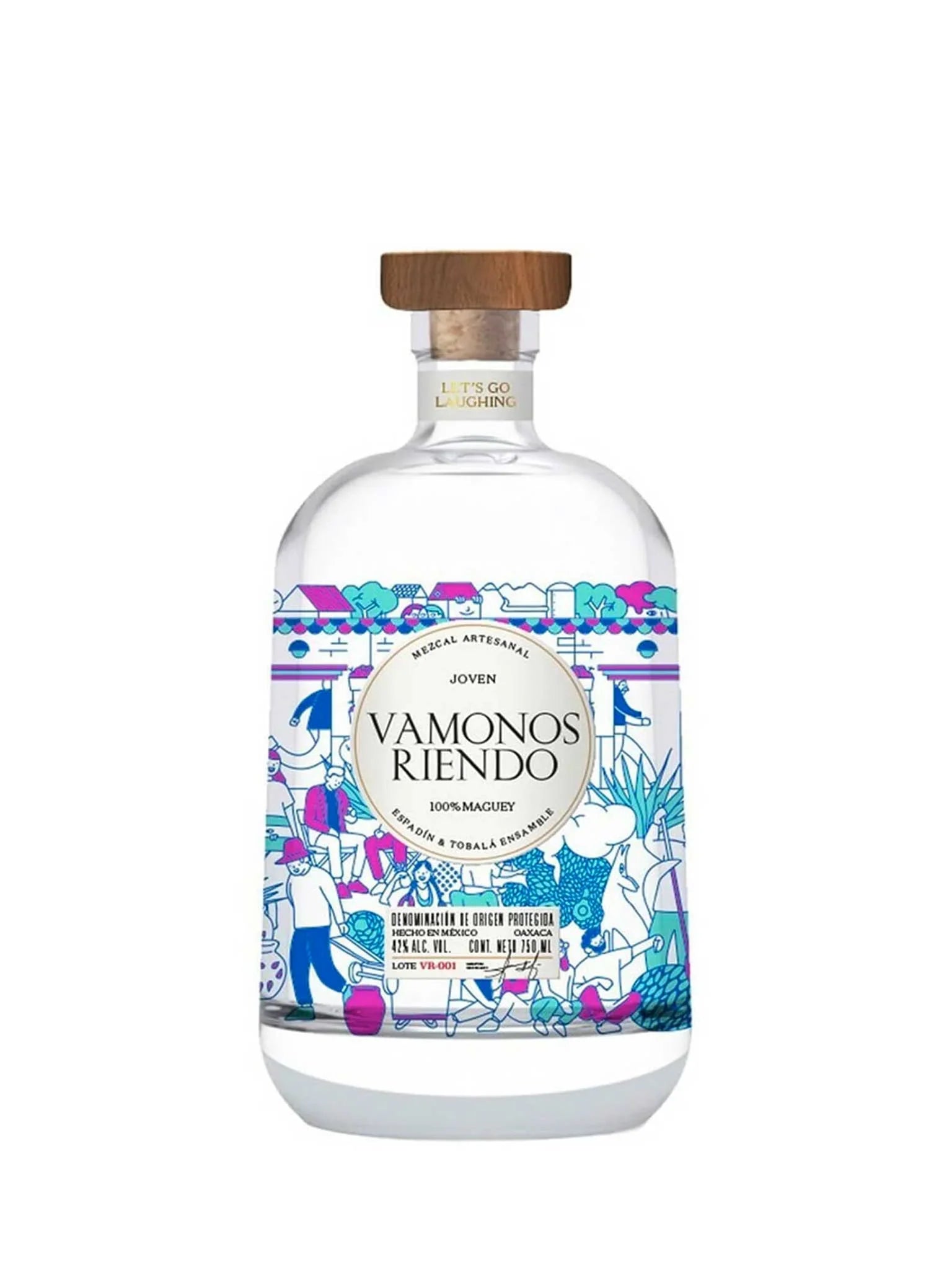 Vamonos Riendo Mezcal Joven Artesanal 750ml