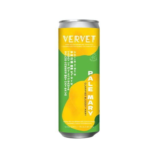 Vervet Pale Mary Sparkling Canned Cocktail 12 oz