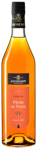 Vincent Jacoulot Creme de Peche de Vigne Peach Liqueur 700ml