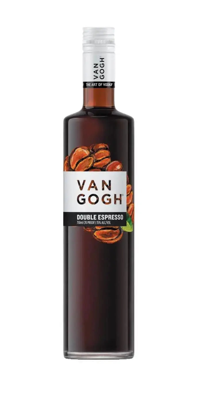 Vincent Van Gogh Double Espresso Double Caffeine Coffee Flavored Vodka 750ml