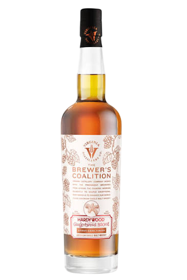 Virginia Distillery Co The Brewer's Coalition Hardywood Gingerbread Strout Cask Finish American Single Malt 700 ml