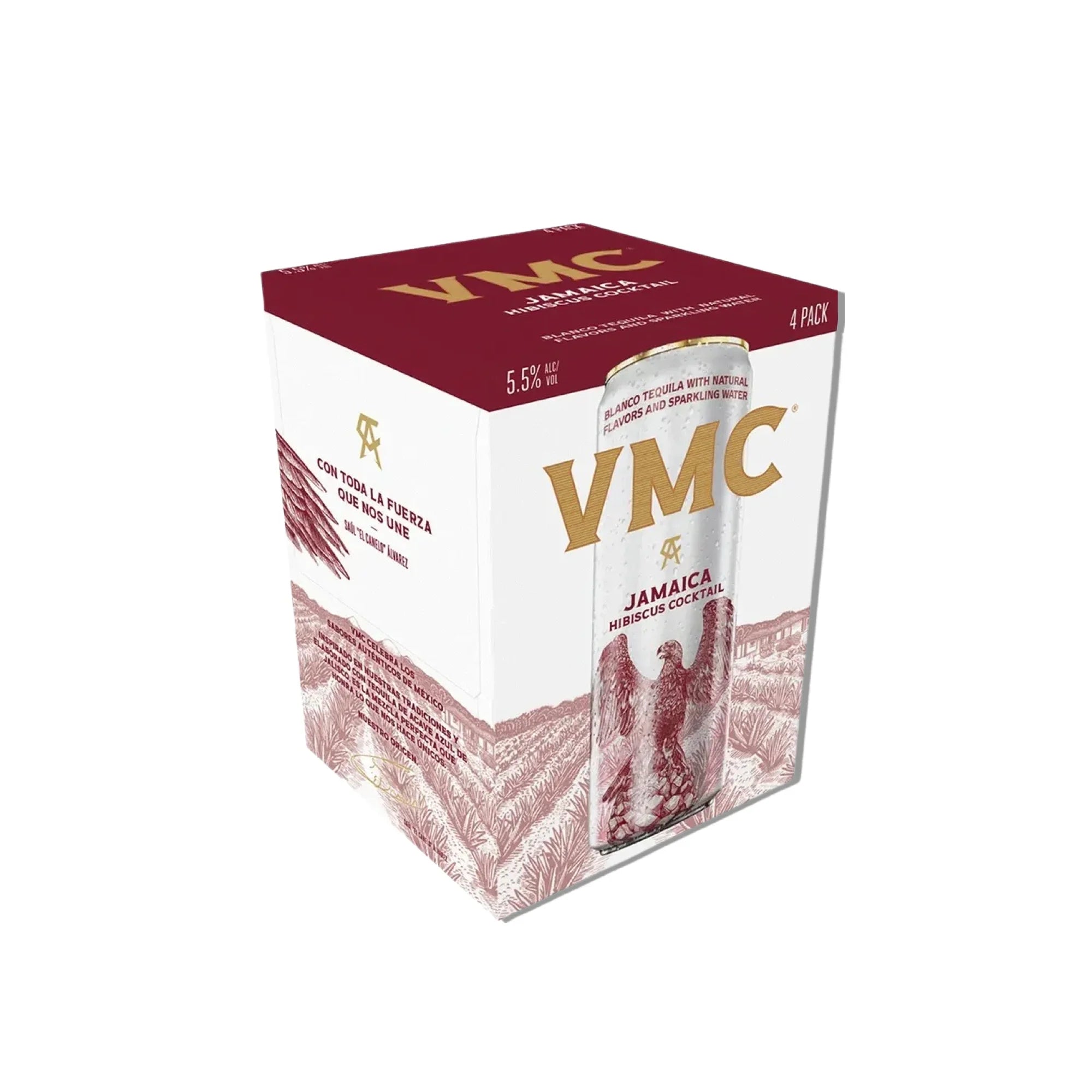 Vmc Jamaica Hibiscus Cocktail 355ml Can 4-Pack