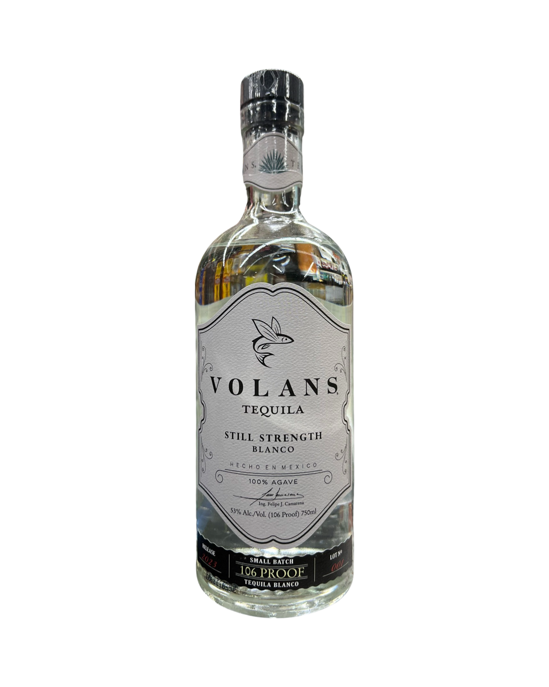 Volans Still Strength Blanco Tequila 750ml