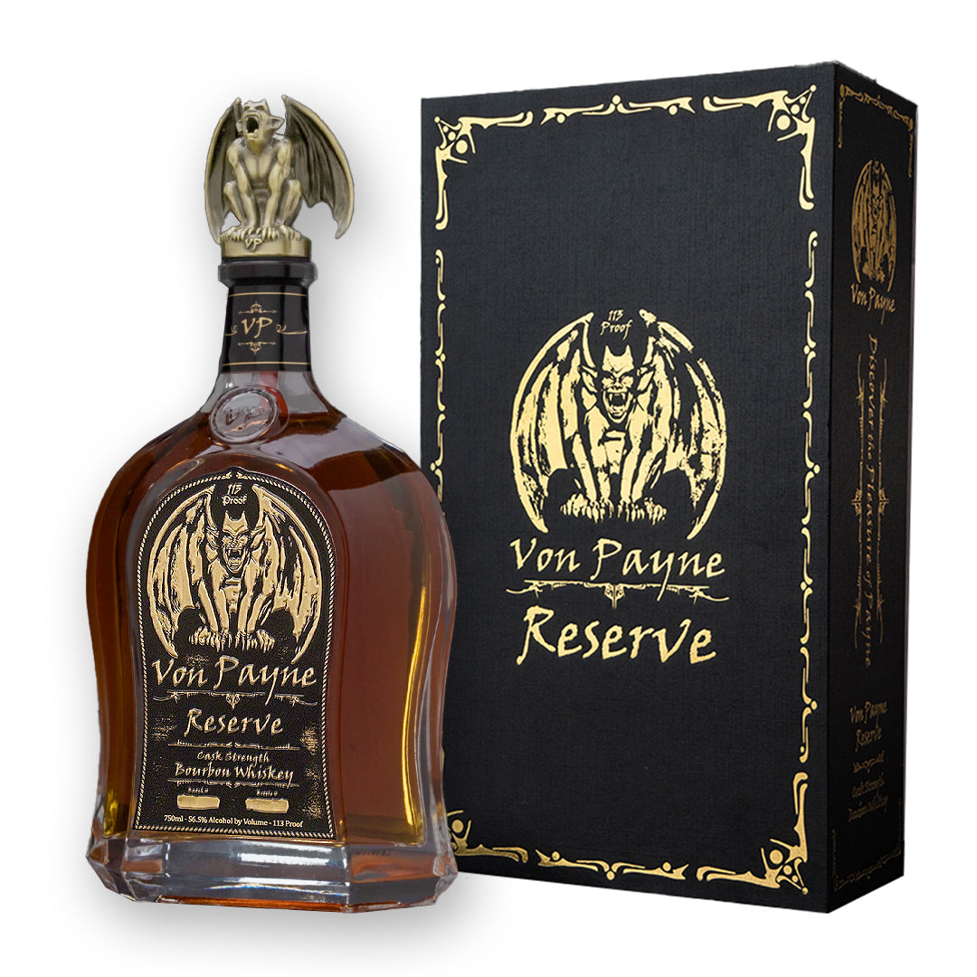 Von Payne Reserve Cask Strength Bourbon Whiskey 750ml